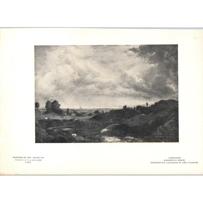 Constable - Hampstead Heath 1906 Victorian Art Print AB8-MA1