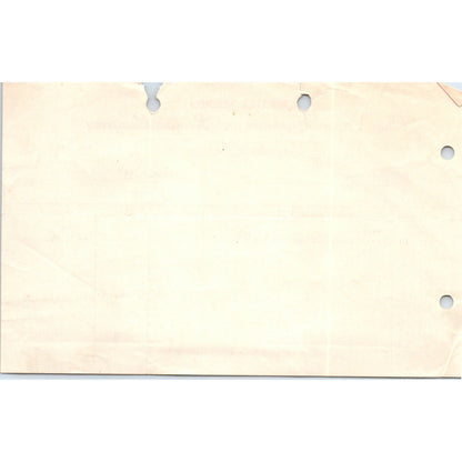 1950 Ohio Valley Hardware & Roofing Co Evansville IN Letterhead Receipt D18