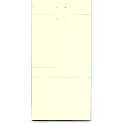 Paul Newman Connecticut Matchcover Club Vintage Matchbook TB6-MB2-8