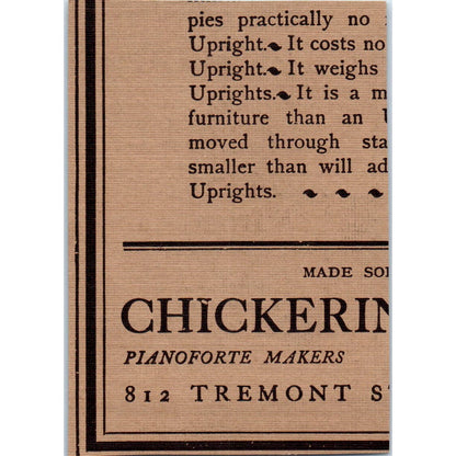 Lakewood Fall Resort New Jersey C.M. Burt c1905 Victorian Ad AE9-MA7