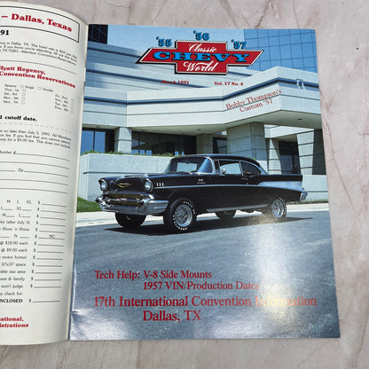 V8 Side Mounts - '55, '56, '57 Classic Chevy World Magazine - Mar 1991 M31