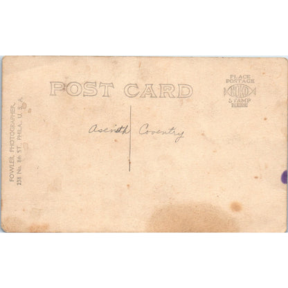 Baby Photo Asenith Coventry RPPC Antique Postcard PD3