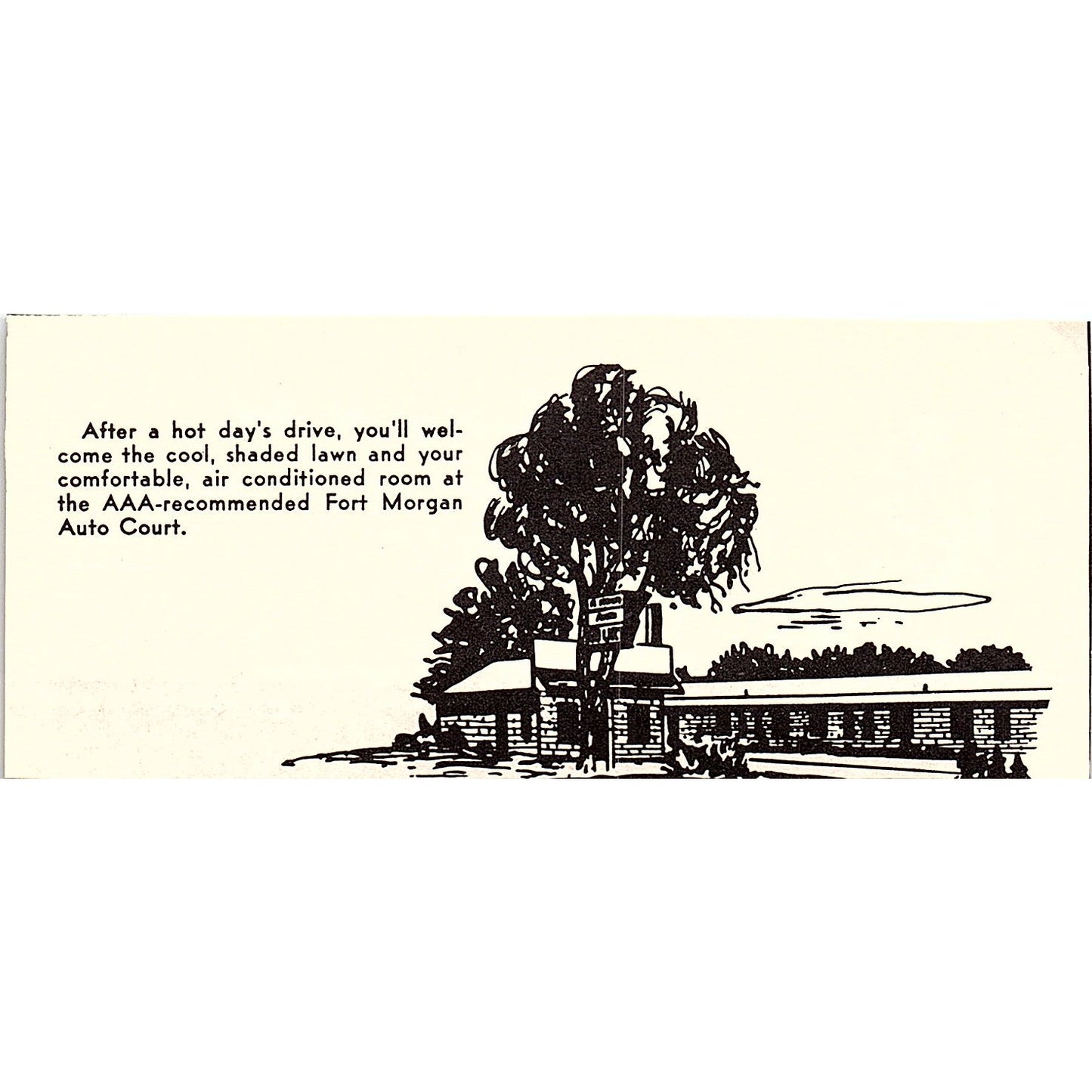 La Siesta Motel Fort Collins CO 1958 Ad AG1-M3