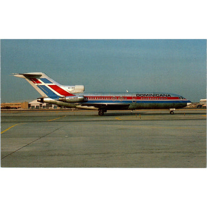 Dominicana Compania Dominicana de Aviacion CA 727-173C Vintage Postcard PC2