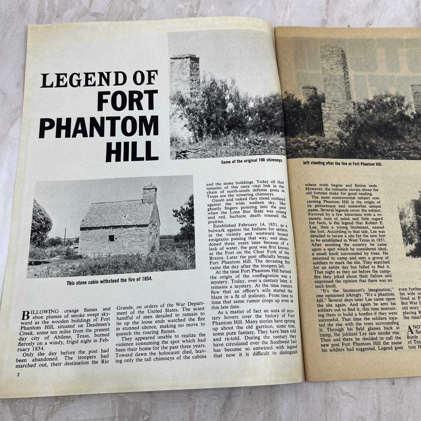 1982 Aug Western Frontier Ghost Towns of the Old West Magazine Fort Phantom M18