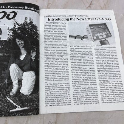 Ultra GTA 1000 - The Garrett Searcher Newsletter Treasure Search Detecting M11
