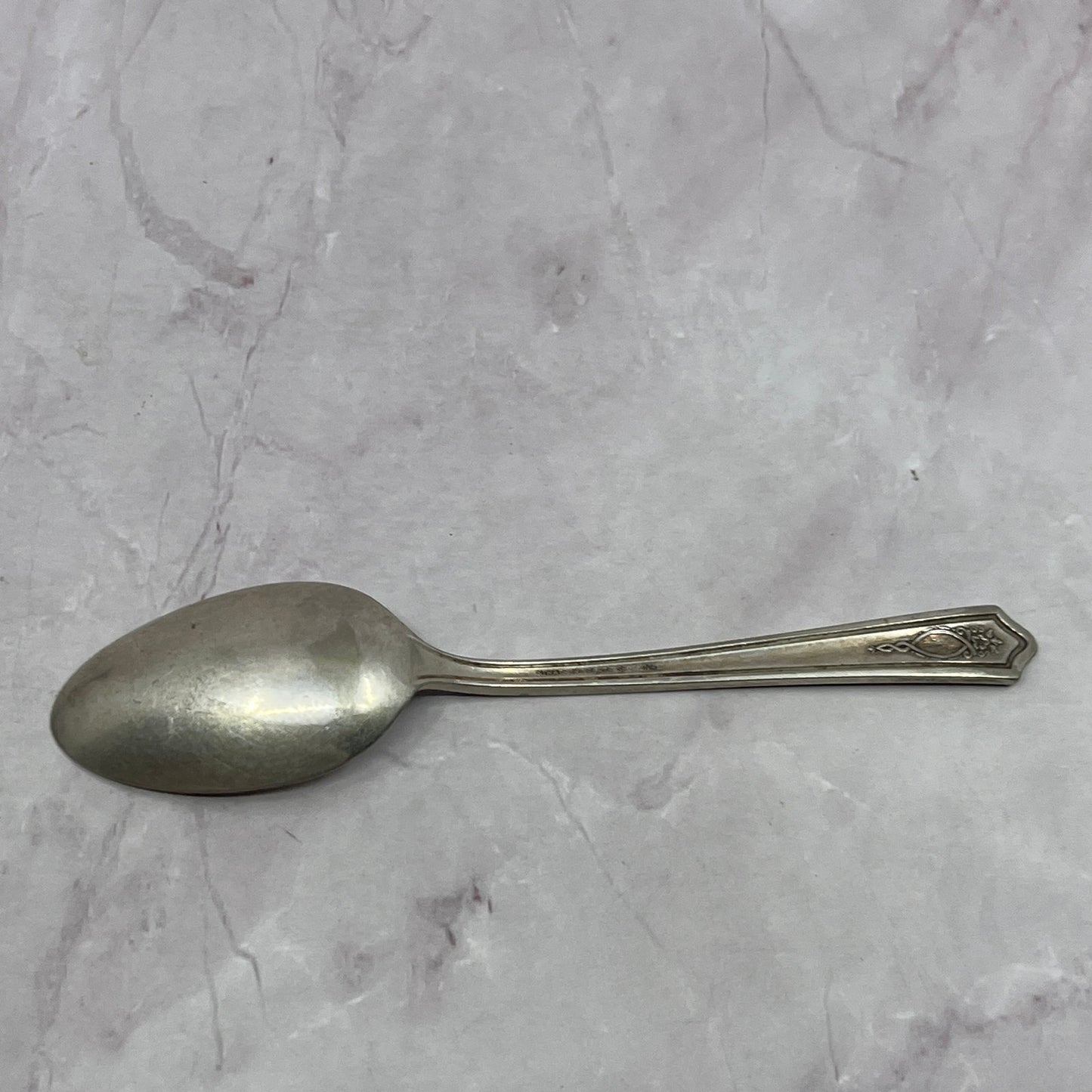 Stratford Plate Sectional Carmen Spoon 6" Vintage Silverplate TC5-OS-18