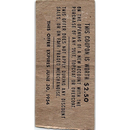 Howard's Mens Store St. Paul MN Vintage Matchbook Cover SC7-Y5