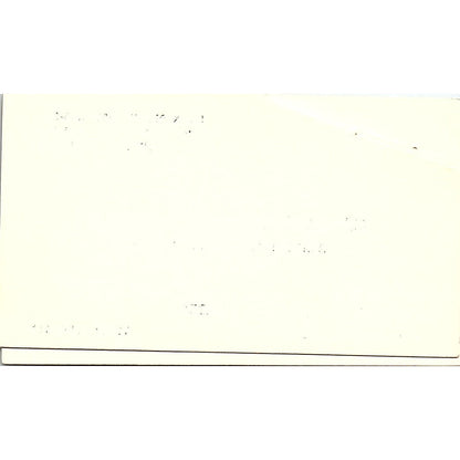 Captain Aage K Roren Furness Canada Ltd Halifax NS Vintage Business Card SC9-B4