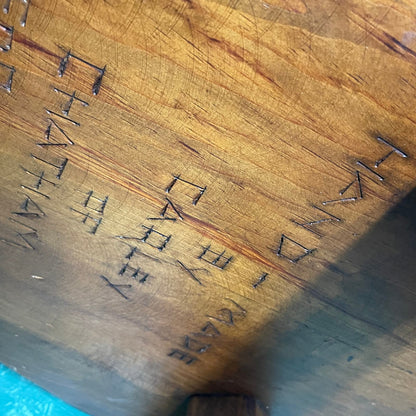 Vintage Handmade Primitive Wooden Solid Wood Cobblers Bench Coffee Table