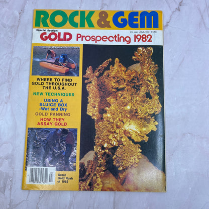 Gold Prospecting Using a Sluice Box - Rock & Gem Magazine - Jul 1982 M24