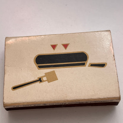 La Fondue Restaurant 43 West 55th St New York City Vintage Matchbox TB6-MB3