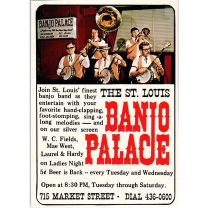 The St. Louis Banjo Palace St. Louis 1971 Magazine Ad AD8-H4