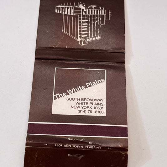 The White Plains South Broadway NY Tuttles Vintage Matchbook Cover TB6-MB1-11