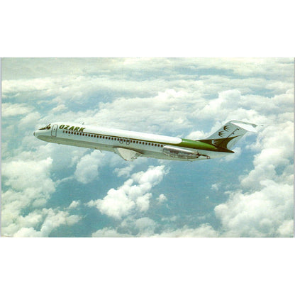 McDonnell-Douglas Ozark DC-9 Vintage Postcard PC19