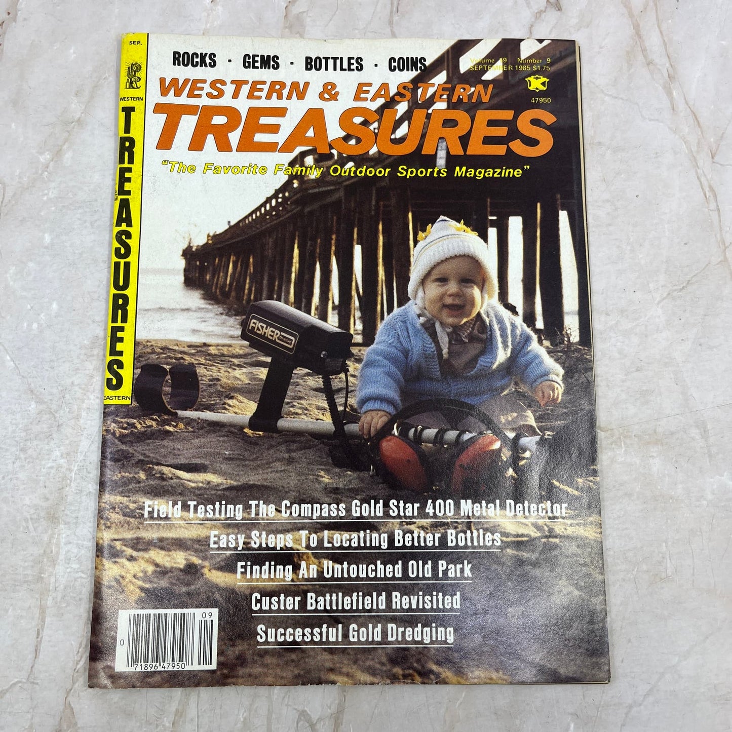 1985 Sept - Western & Eastern Treasures Magazine - Treasure Hunting Gold M12