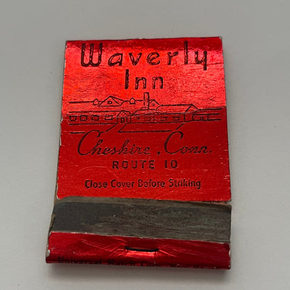 Waverly Inn Cheshire, Diorio's Restaurant Waterbury CT Matchbook Cover TB8-MB-1