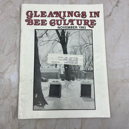 1983 Nov - Gleanings in Bee Culture Magazine - Bees Beekeeping Honey M9