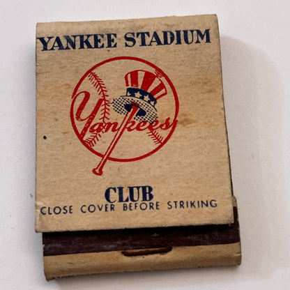 Yankee Stadium Club Vintage Matchbook Cover TB8-MB3-5
