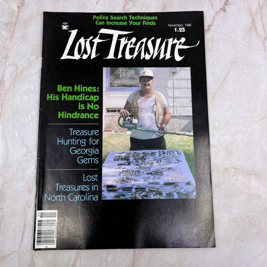 1980 Nov - Lost Treasure Magazine - Treasure Hunting Gold Prospecting M15