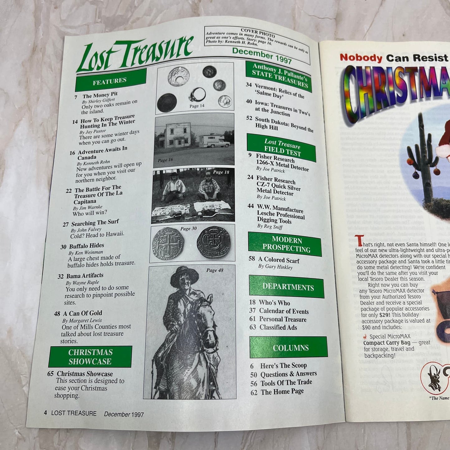 1997 Dec - Lost Treasure Magazine - Treasure Hunting Gold Prospecting M13