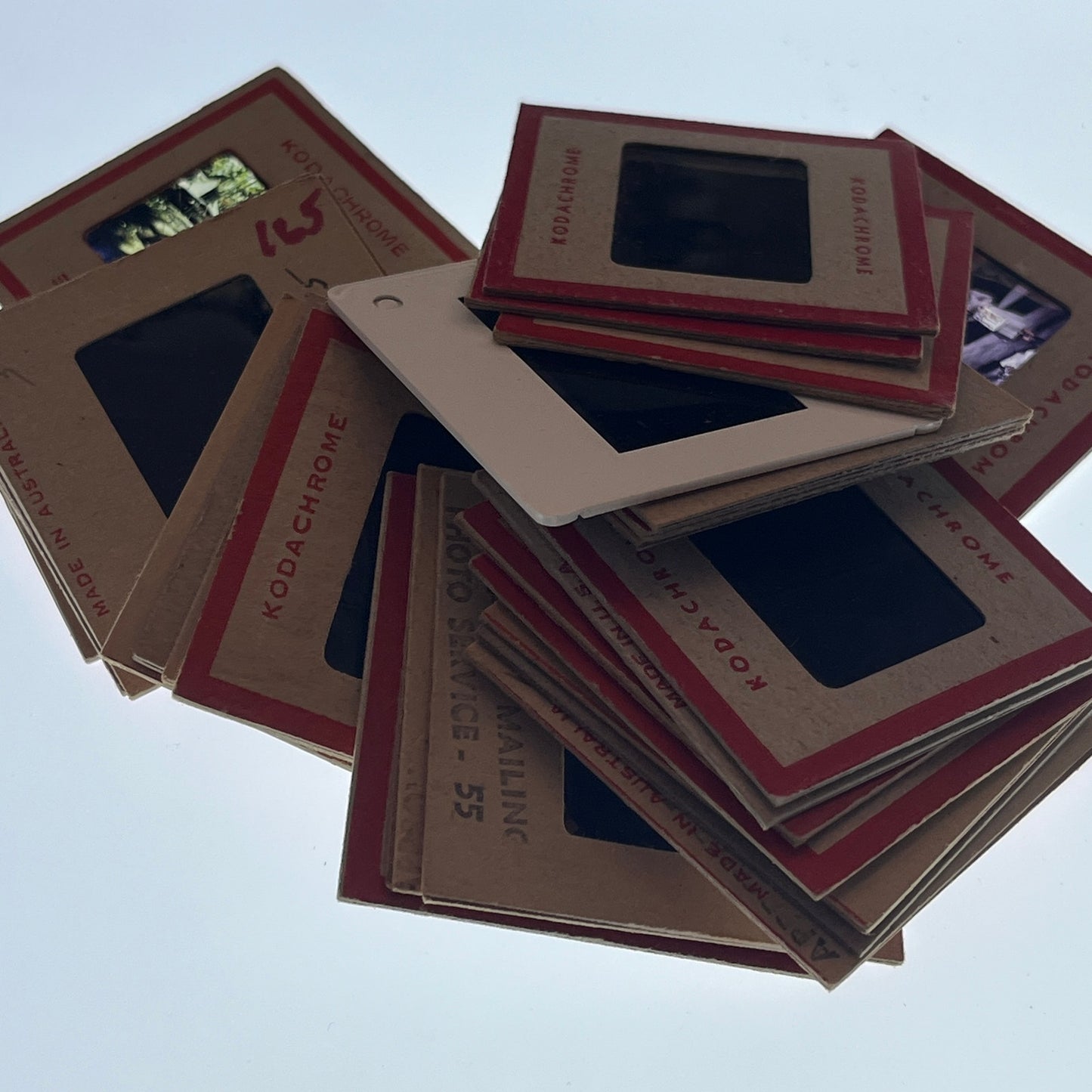 WWII 1945 - 28 Slides of United States Soldier Around the Philippines TB8-SL1