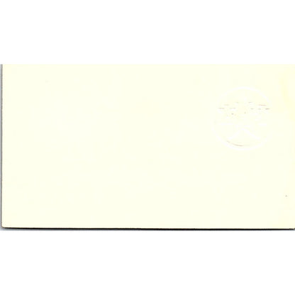 Frank Kaiser Pestcon Systems Alhambra CA Houston Vintage Business Card SC9-B4