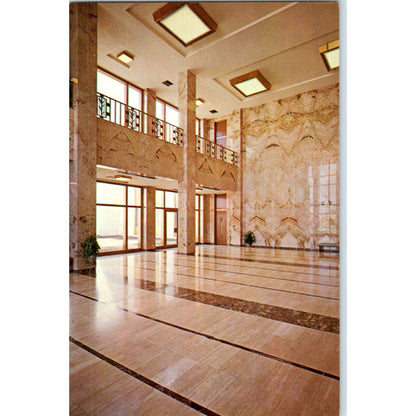 Eisenhower Presidential Library Abilene Kansas Vintage Postcard PC16