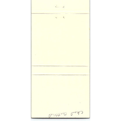 Chad Everett Credit Union 1973 Vintage Matchbook TB6-MB2-8