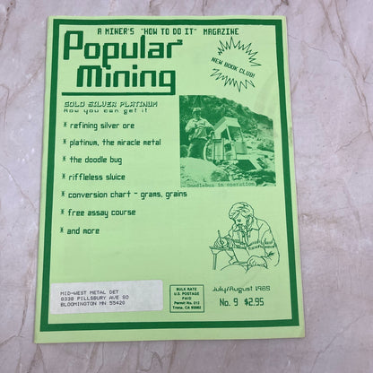 1985 Jul/Aug - Popular Mining Magazine - Treasure Hunting Prospecting Gold M11