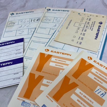 1977 Eastern Airlines Ephemera Lot TA9-E1
