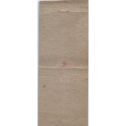 Baroque Lounge 1203 Wilson Ave. Chicago Vintage Matchbook Cover SD4-Y17