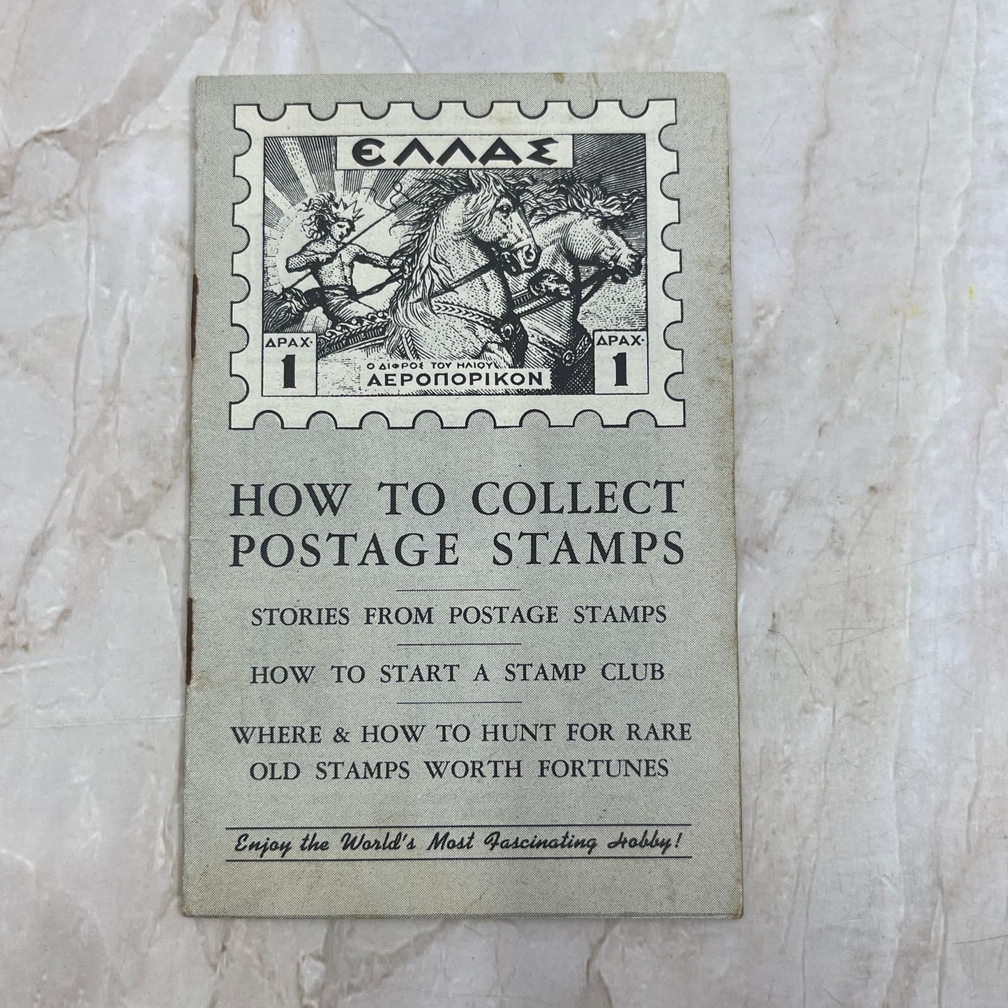 1951 How to Collect Postage Stamps Booklet Littleton Stamp Co NH TI8-S6