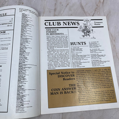 1981 2nd Quarter - Discover Treasure Hunting Magazine - White's Electronics M11