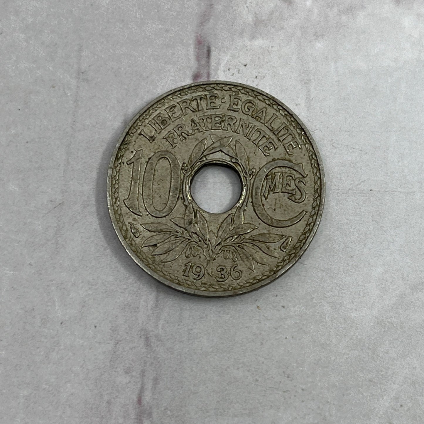 France 1935 10 Cmes Coin Liberte Egalite Fraternite SE2