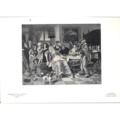 Twelfth Night - Jan Steen c1905 Art Print D13