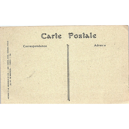 Port Militaire De Brest La Caserne Des Marins French Antique Postcard PE11