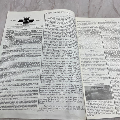 European Special - '55, '56, '57 Classic Chevy World Magazine - Feb 1977 M29