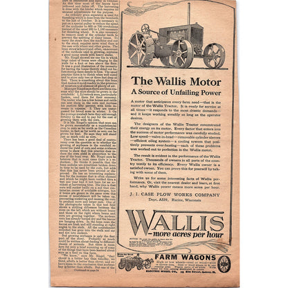 The U.S. Walrus All Rubber Boot Worn by Farmers Everywhere 1920 Ad V1-3