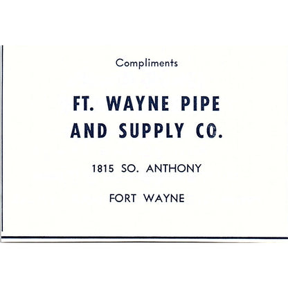 Chuck Priest's Town House 901 N. Wayne St Angola Indiana 1964 Ad AG1-M7