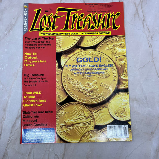 1996 Nov - Lost Treasure Magazine - Treasure Hunting Gold Prospecting M14