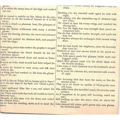 What Does Little Birdie Say - Tennyson 1884 Poem AG3-1