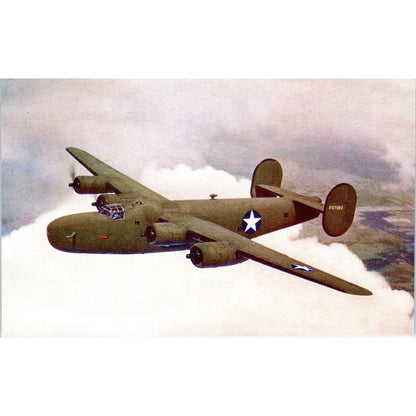 Liberator Express B-24D Bomber Vintage Postcard PC19