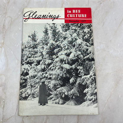 1957 Dec Gleanings in Bee Culture Beekeeping Magazine A.I. Root Co Medina OH TD5