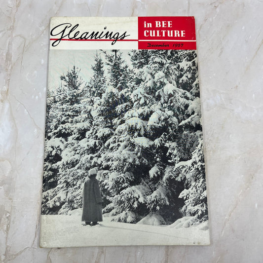 1957 Dec Gleanings in Bee Culture Beekeeping Magazine A.I. Root Co Medina OH TD5