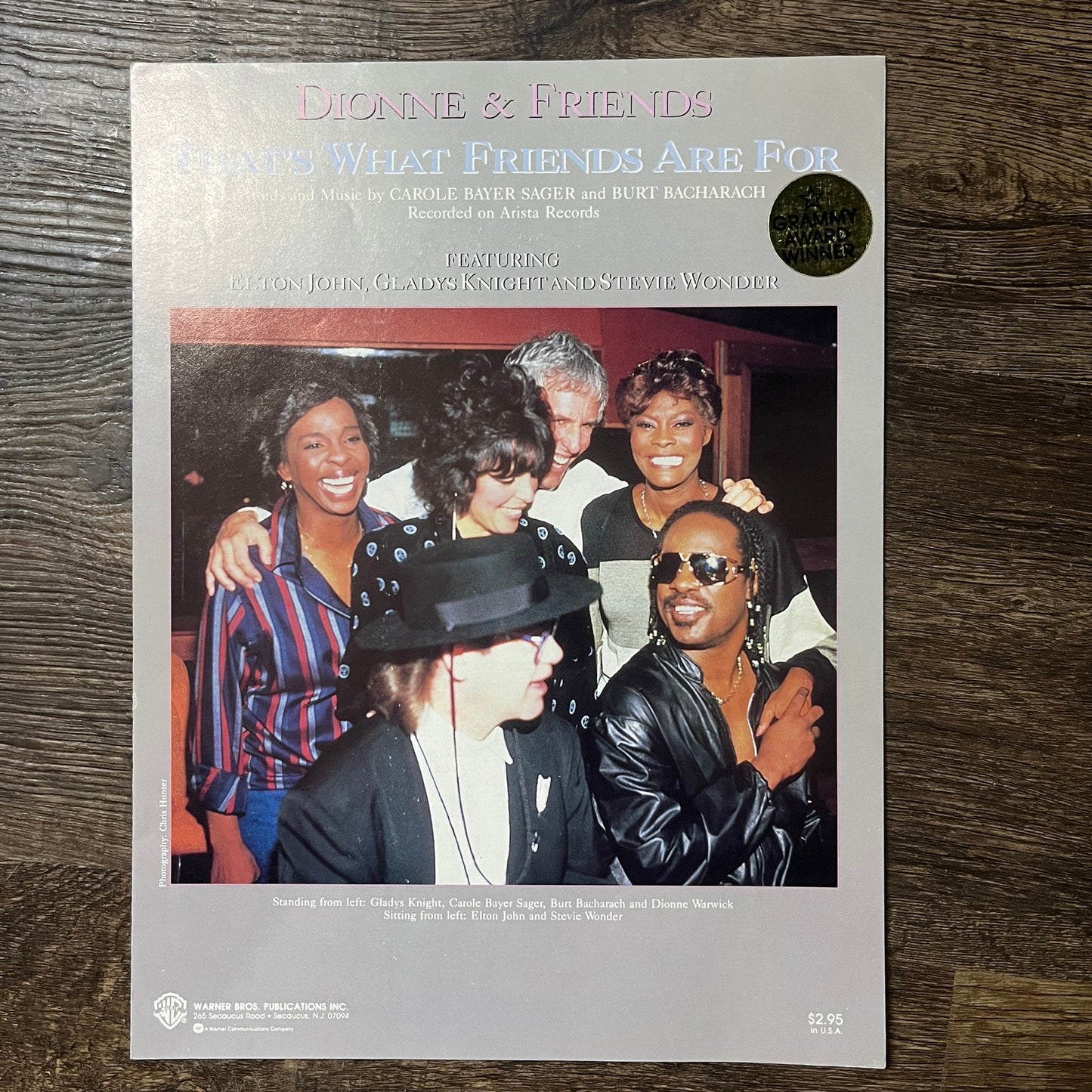 That's What Friends Are For Dionne Warwick Elton John Stevie Wonder Music V9