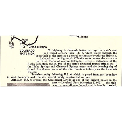 Tip Top Motel Haxtun CO 1958 Ad AG1-M2
