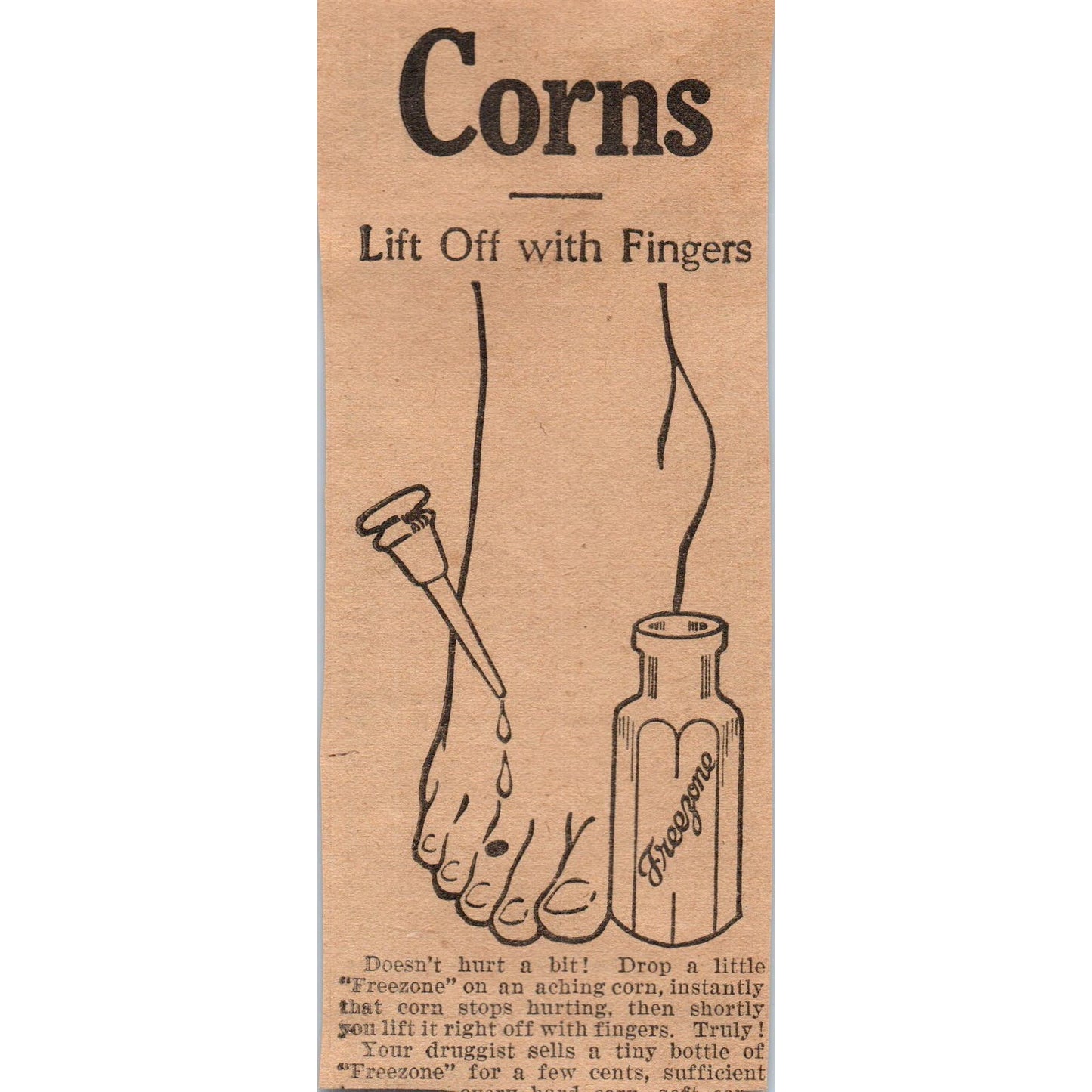 Lydia E. Pinkham's Vegetable Compound Quackery 1923 Magazine Ad Clip AE1-2