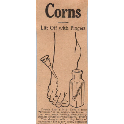 Lydia E. Pinkham's Vegetable Compound Quackery 1923 Magazine Ad Clip AE1-2