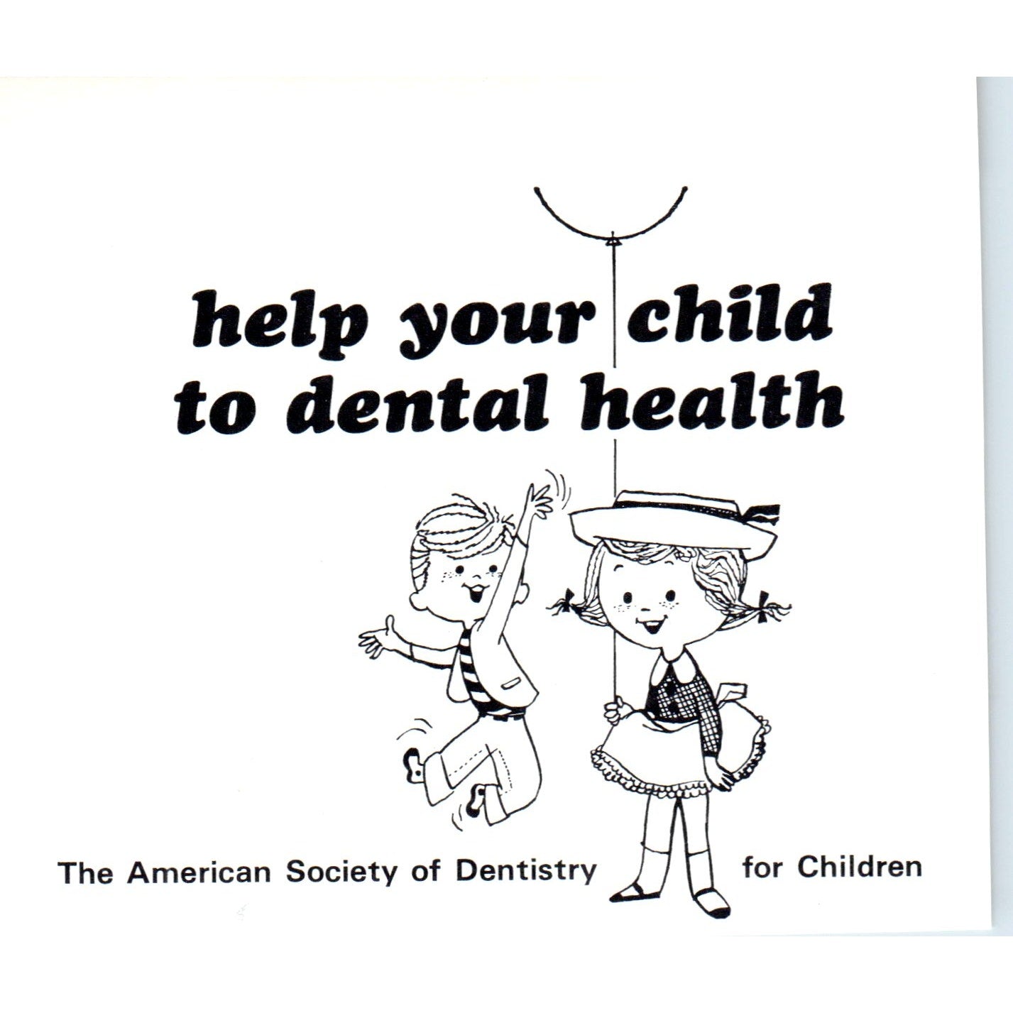 Dental Health Cartoon American Society of Dentistry for Children 1964 AB6-LB